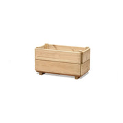 Premium Wood Sunflower Planter with Feet
