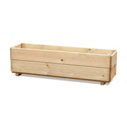 Premium Wood Runner Bean Planter with Feet