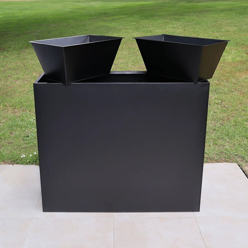 planters extra large planters huge planters woven wood
