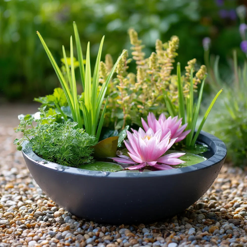 #with Lily #with Deep Water Plant #No Fountain #2.5W Floating Fountain #5W Fountain #2.5W Floating Lily Fountain