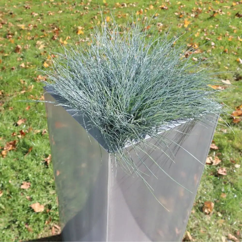 Large Galvanised Steel Trough by Woven WOod. Large Galvanised Planter by Woven WOod