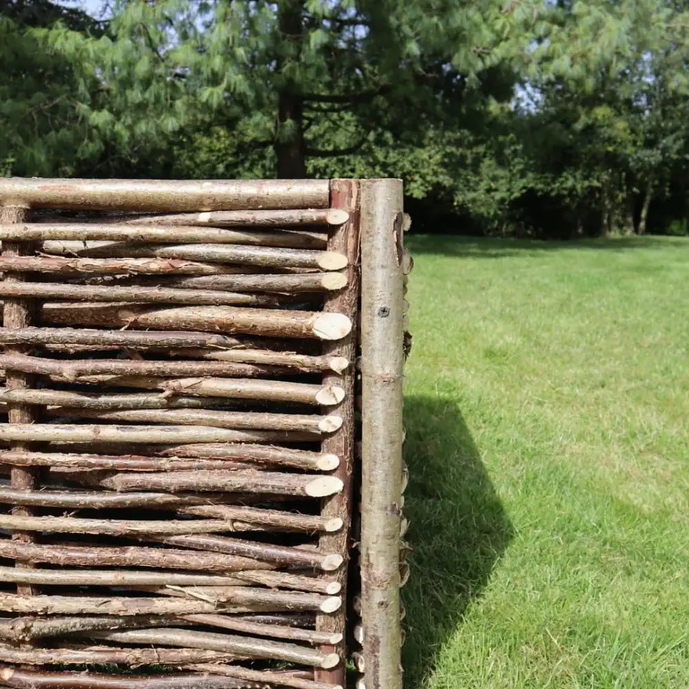 Raised Bed Planters for Flowers 400 litres Woven Wood