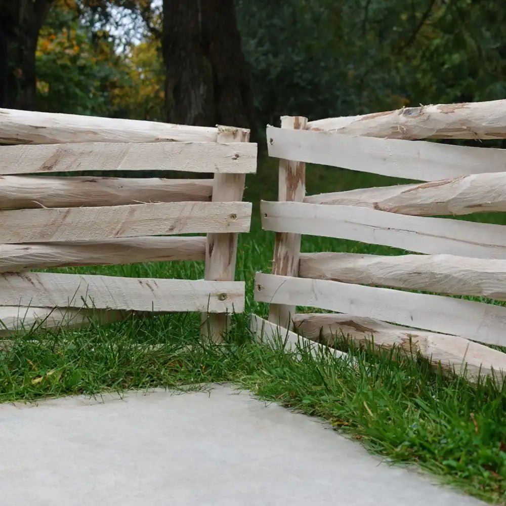 Timber Lawn Edging for garden borders