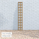 Traditional Square Garden Trellis #6ft x 1ft