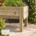 Raised Veg Trug / Planter - heavy-duty build