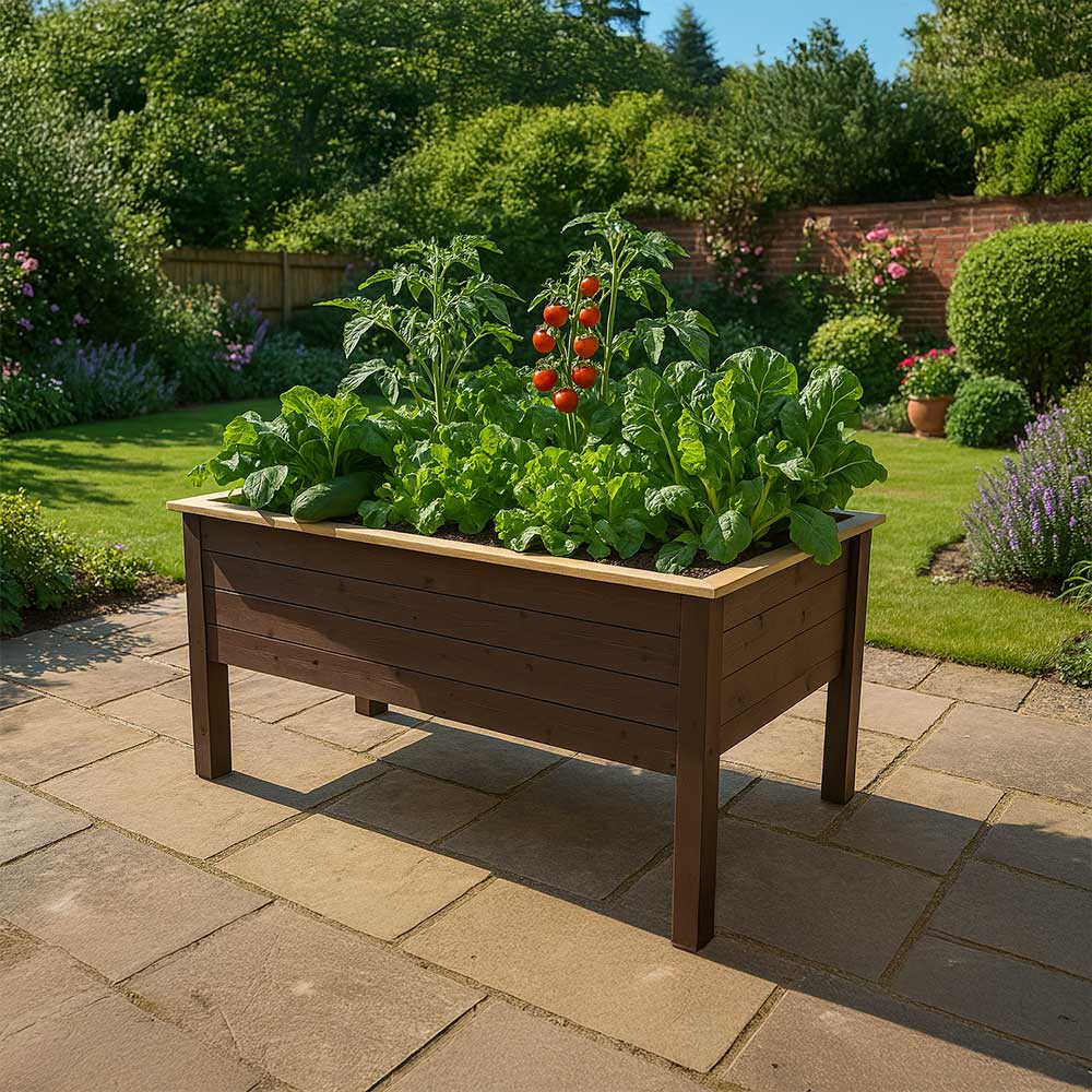 150cm Customisable Wooden Vegetable Raised Planter