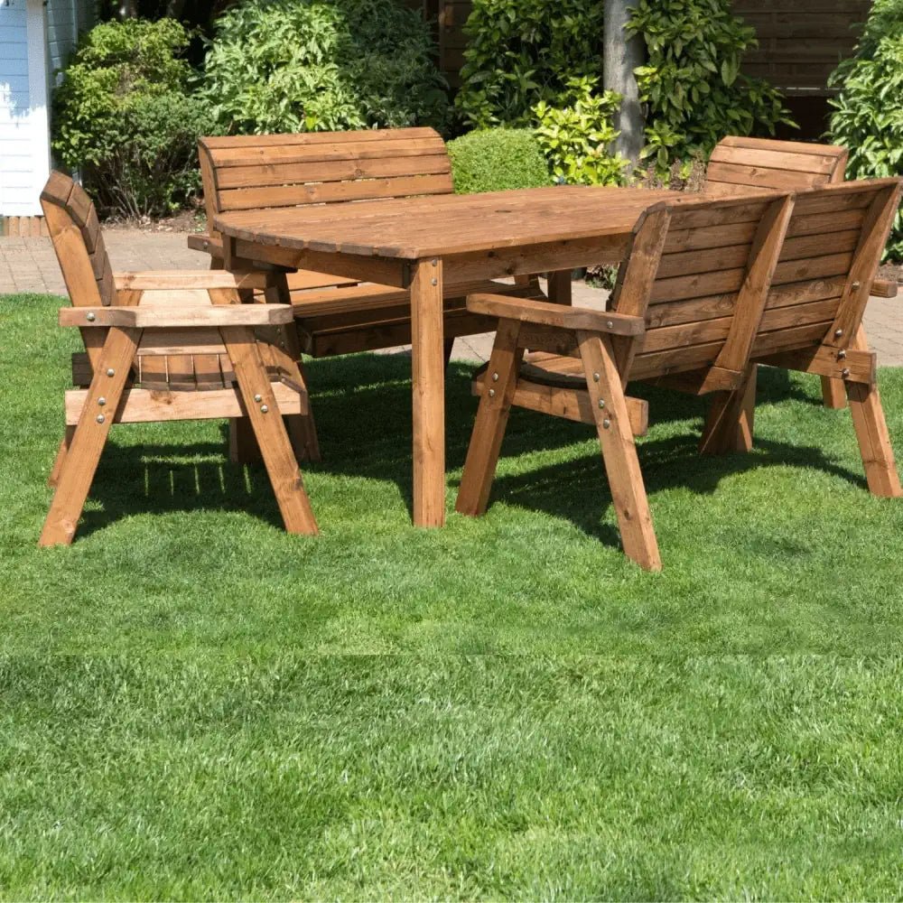 Wooden Lawn Furniture for patios and lawns