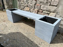 180cm Customisable Wooden Planter Bench