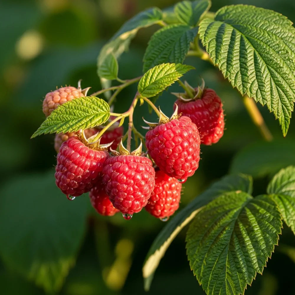 30cm 'Ruby Beauty Raspberry Plant | 3L Pot