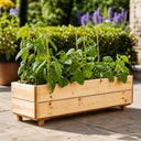 Premium Wood Runner Bean Planter with Feet