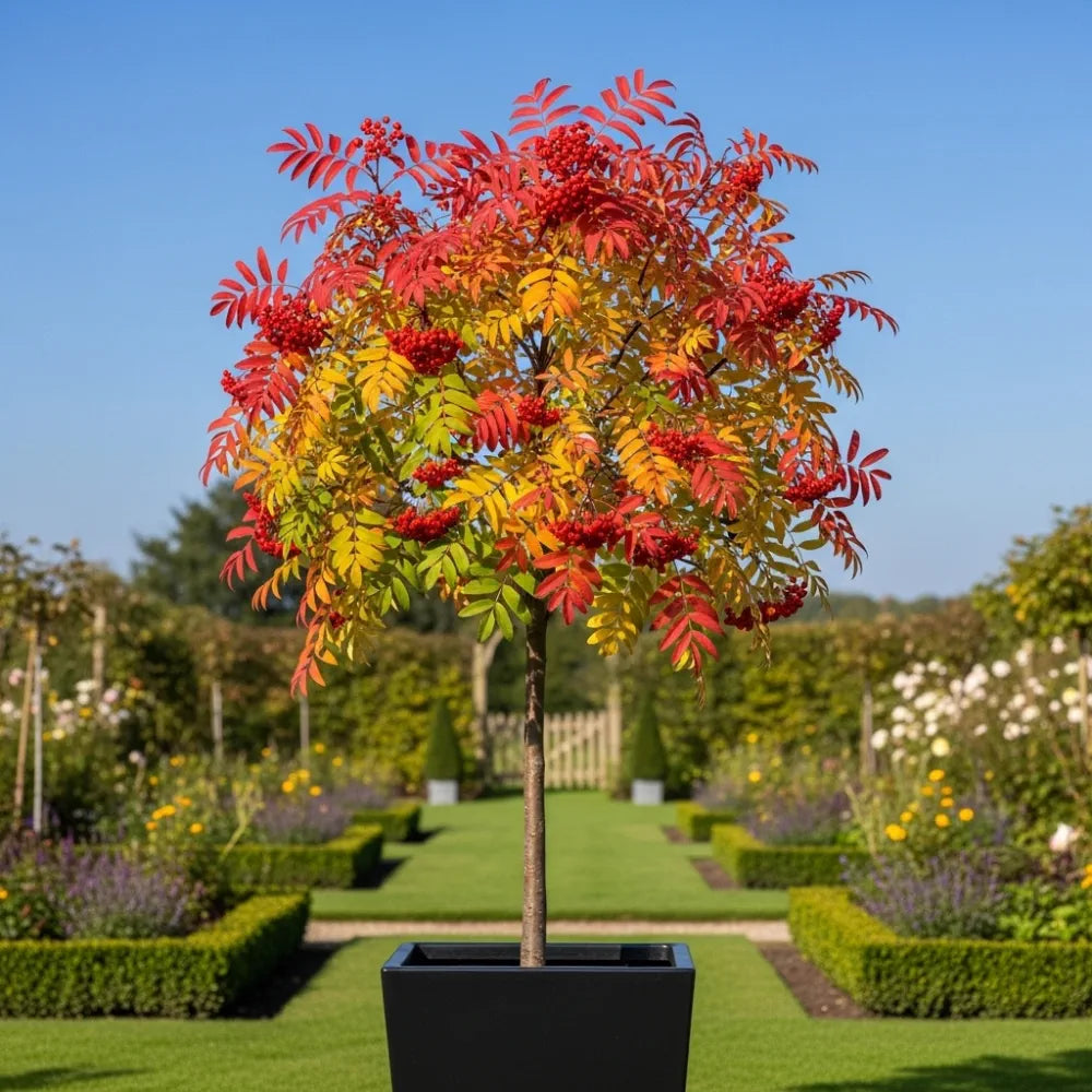 5ft Japanese Rowan Tree | Sorbus commixta 'Embley' | Bare Root | 2 Years Old
