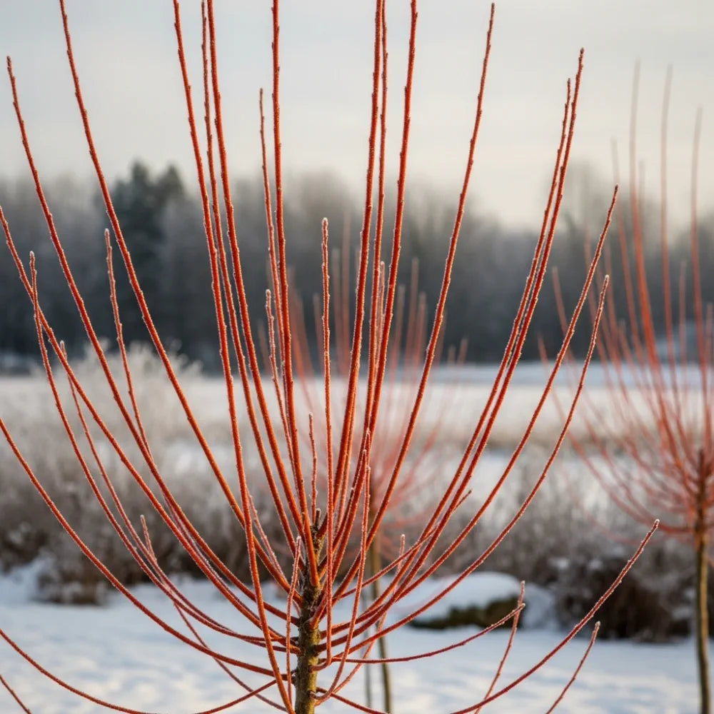 5ft Scarlet Willow Tree | Salix alba 'Chermesina' | 9L Pot | 2 Years Old