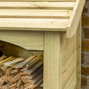 Signature Heritage T&G Tall Log Store #Single