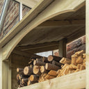 Signature Heritage T&G Tall Log Store #Single