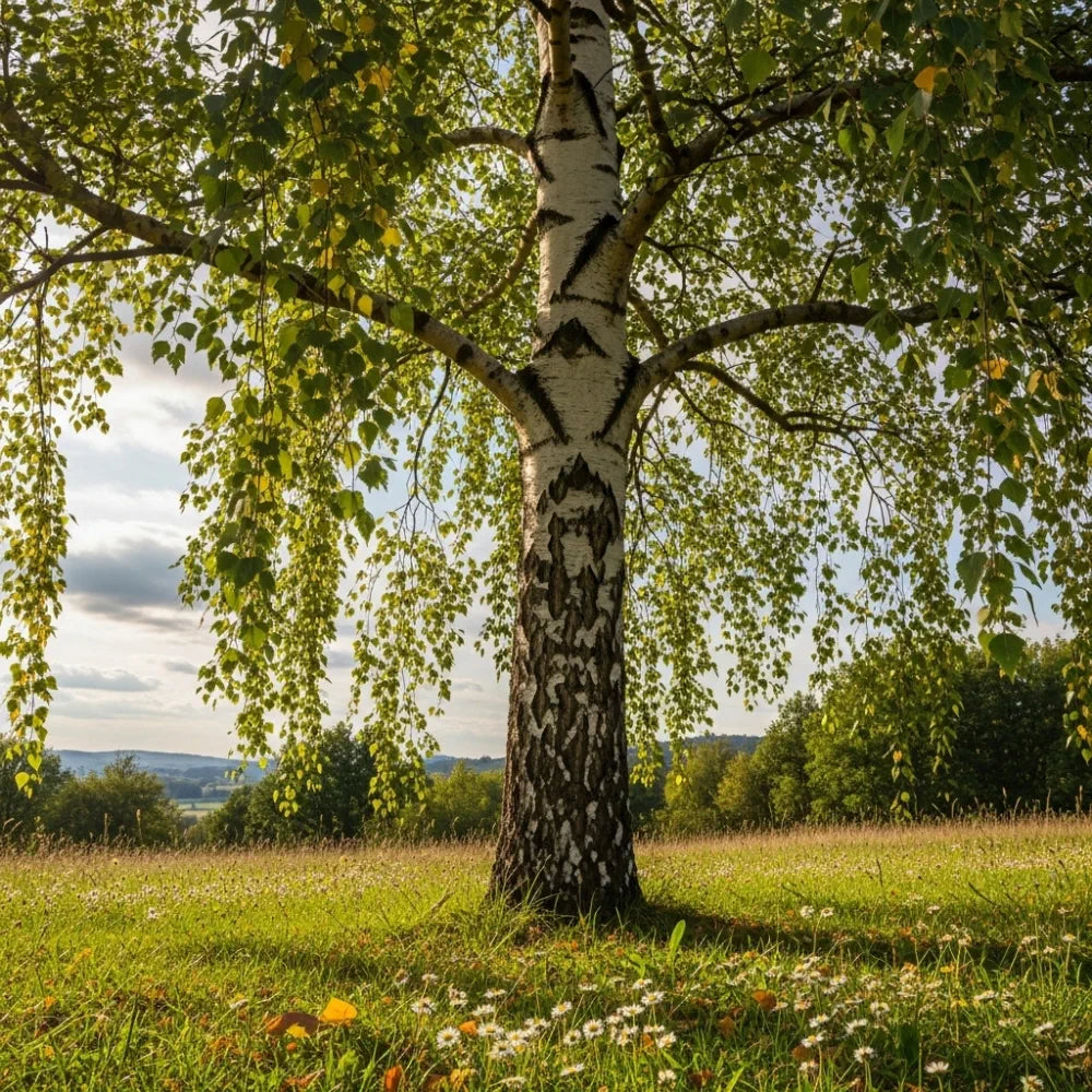 7ft Silver Birch Tree | Betula Pendula | 9L Pot | 2 Years Old