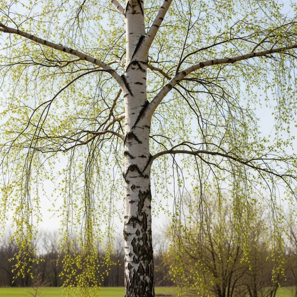 7ft Silver Birch Tree | Betula Pendula | 9L Pot | 2 Years Old