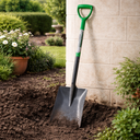 Marksman Plastic-Coated Handle Digging Shovel