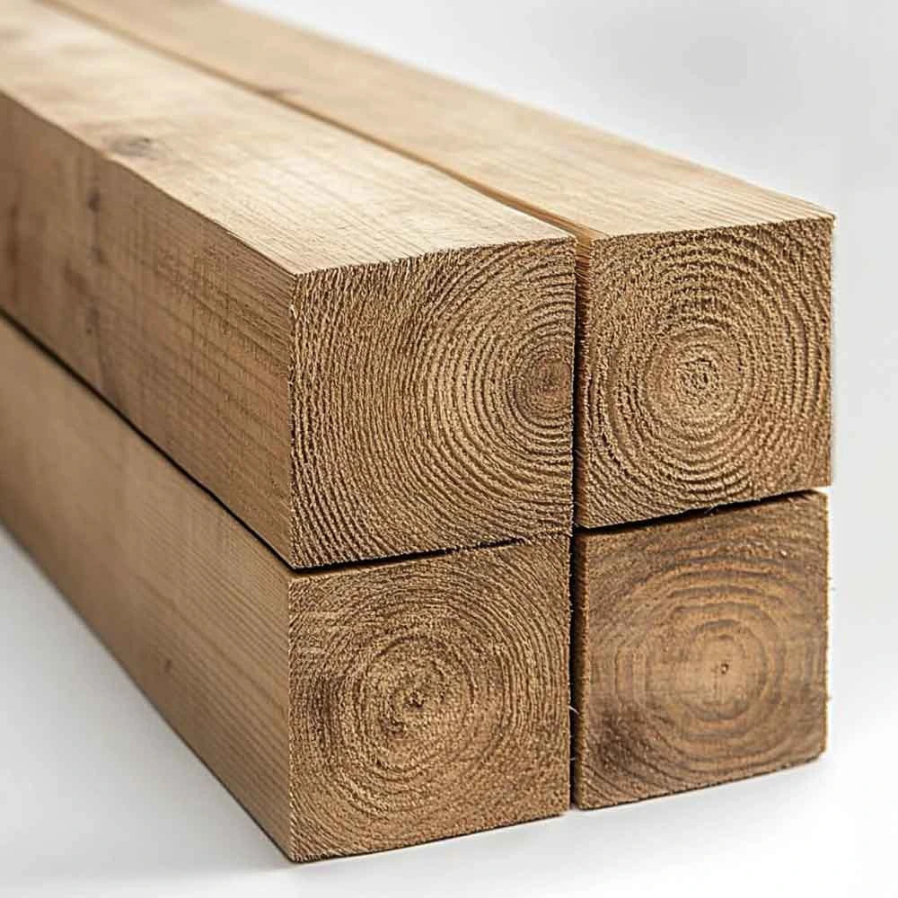 Square Wooden Tanalised Fence Posts for Screening and Hurdles – Woven Wood