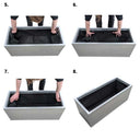 1m Fabric Grow Bag Liner for Troughs
