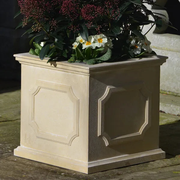 Customisable Heritage Square Stone Planter