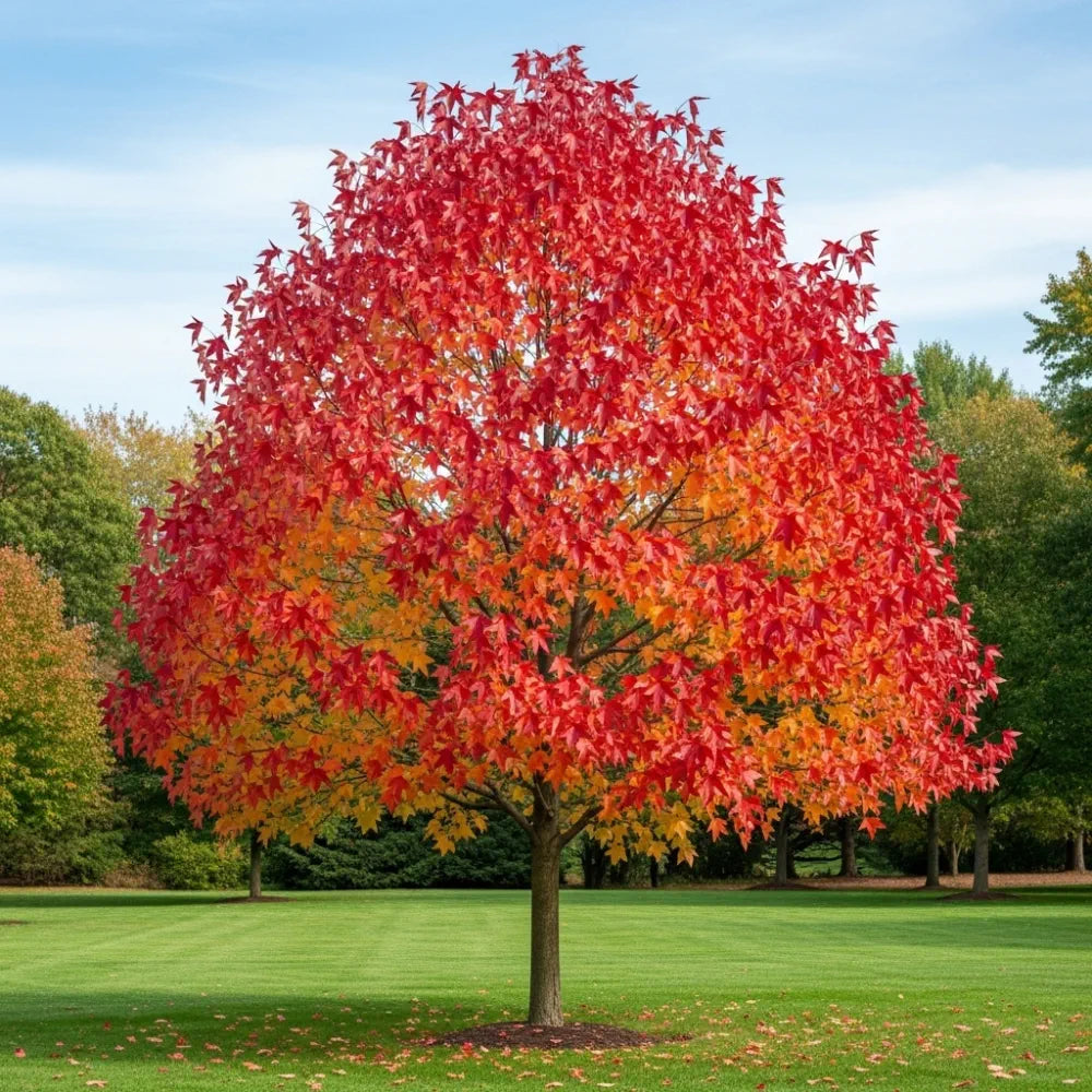 Sweetgum Tree | Liquidambar styraciflua 'Lane Roberts' (2 Year Old Tree in a 9L Pot)