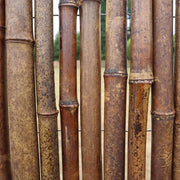Black Premium Thick Bamboo Cane Fencing Screening Rolls