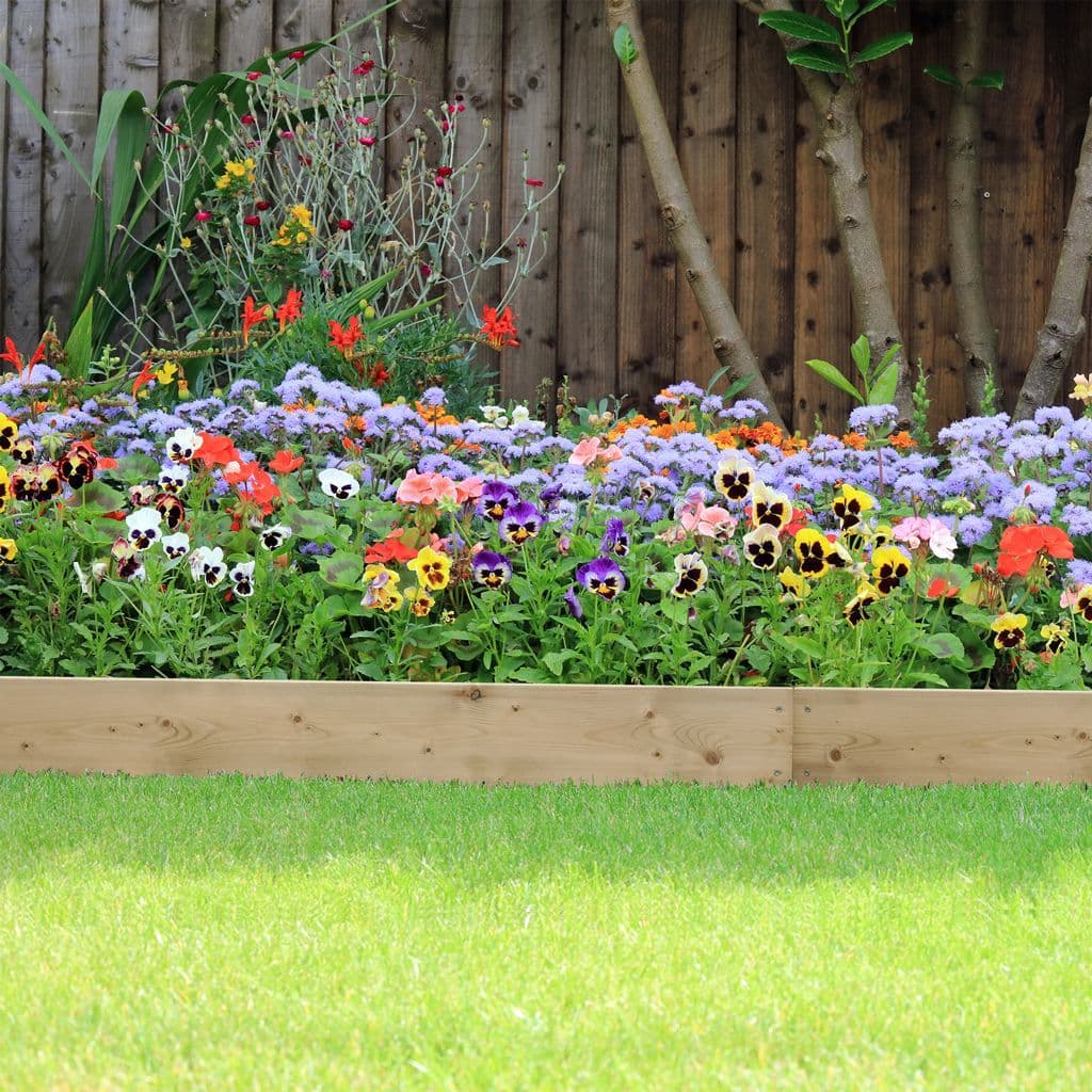Premium Wood Lawn Edging