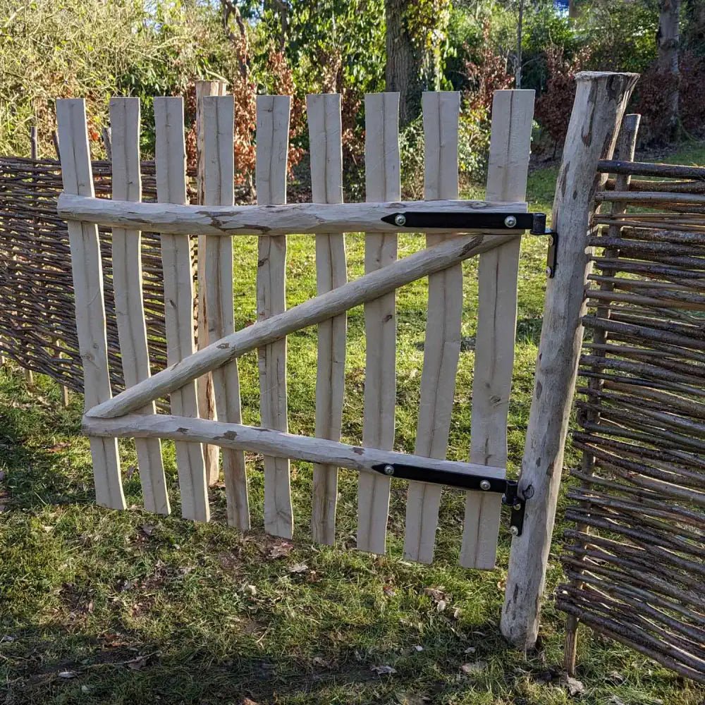 Hazel Hurdle Garden Gates available on Woven Wood