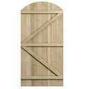 Tongue & Groove Arch Top Wooden Gate