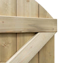 Tongue & Groove Arch Top Wooden Gate