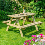 Traditional Picnic Table 1.2m