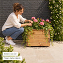 Valley Square Planter - display planter