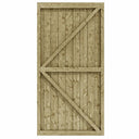 Vertical Board Gate 6' x 3' Pressure Treated