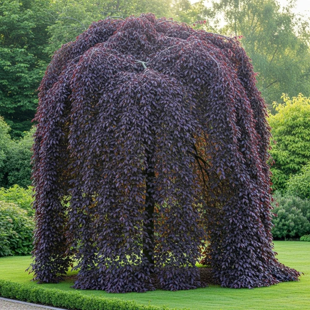 4ft Weeping Purple Beech Tree | Fagus sylvatica 'Purpurea Pendula'