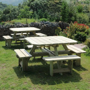westwood square seat picnic table