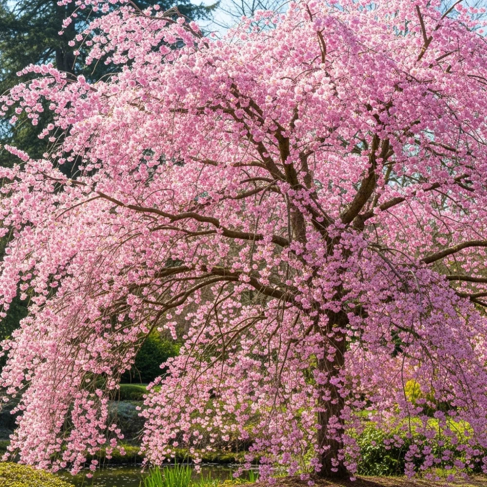 5ft White Winter Flowering Cherry Tree | Prunus subhirtella 'Autumnalis' | Bare Root | 2 Years Old