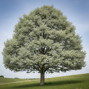 5ft Whitebeam Tree | Sorbus aria 'Lutescens' | Bare Root | 2 Years Old