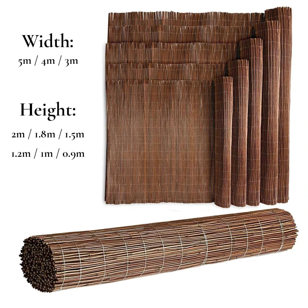 Premium Willow Fencing Screening Rolls