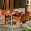 Willington Rectangular 4 Seat Set