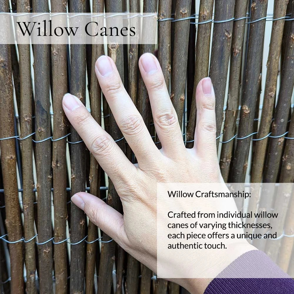 Premium Willow Fencing Screening Rolls