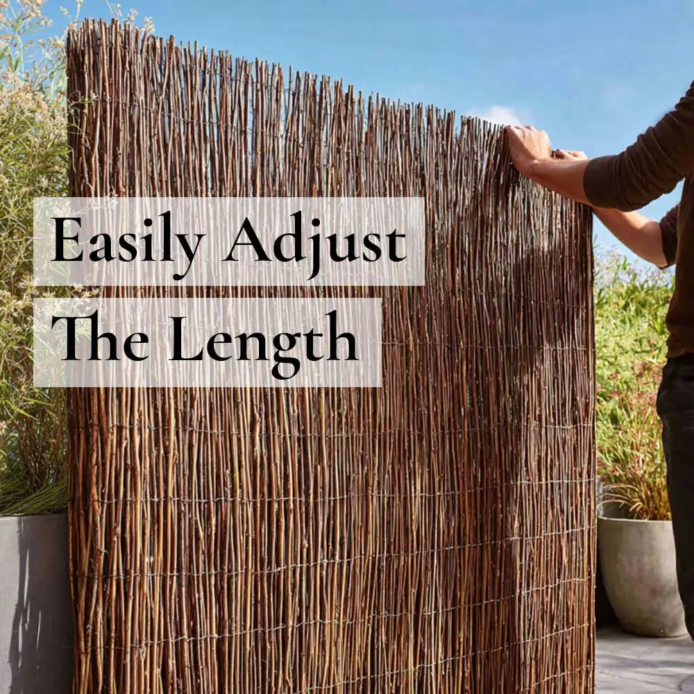Premium Willow Fencing Screening Rolls