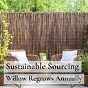 Premium Willow Fencing Screening Rolls