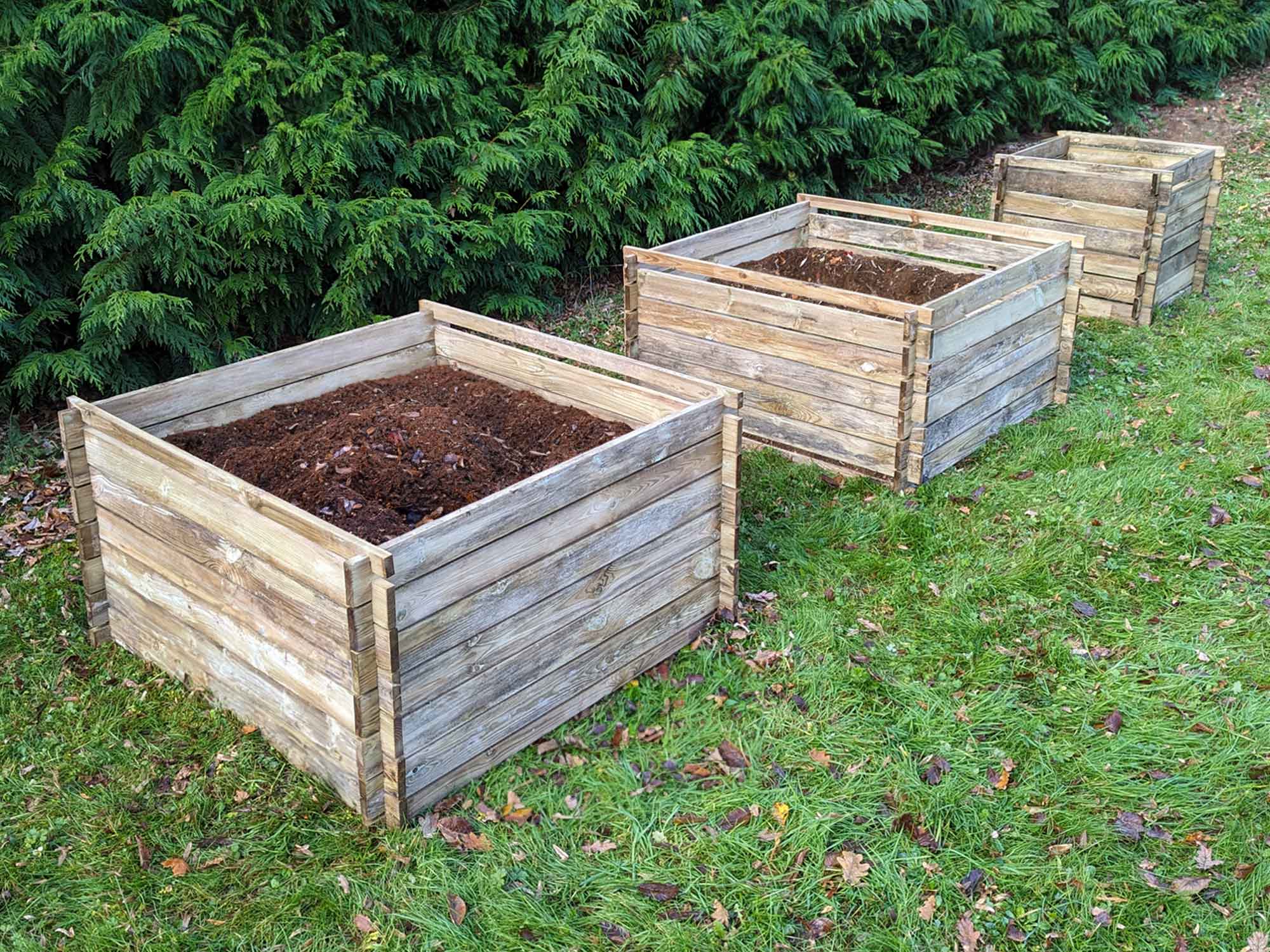 Wooden Compost Bins - Transform Your Gardening With Woven Wood