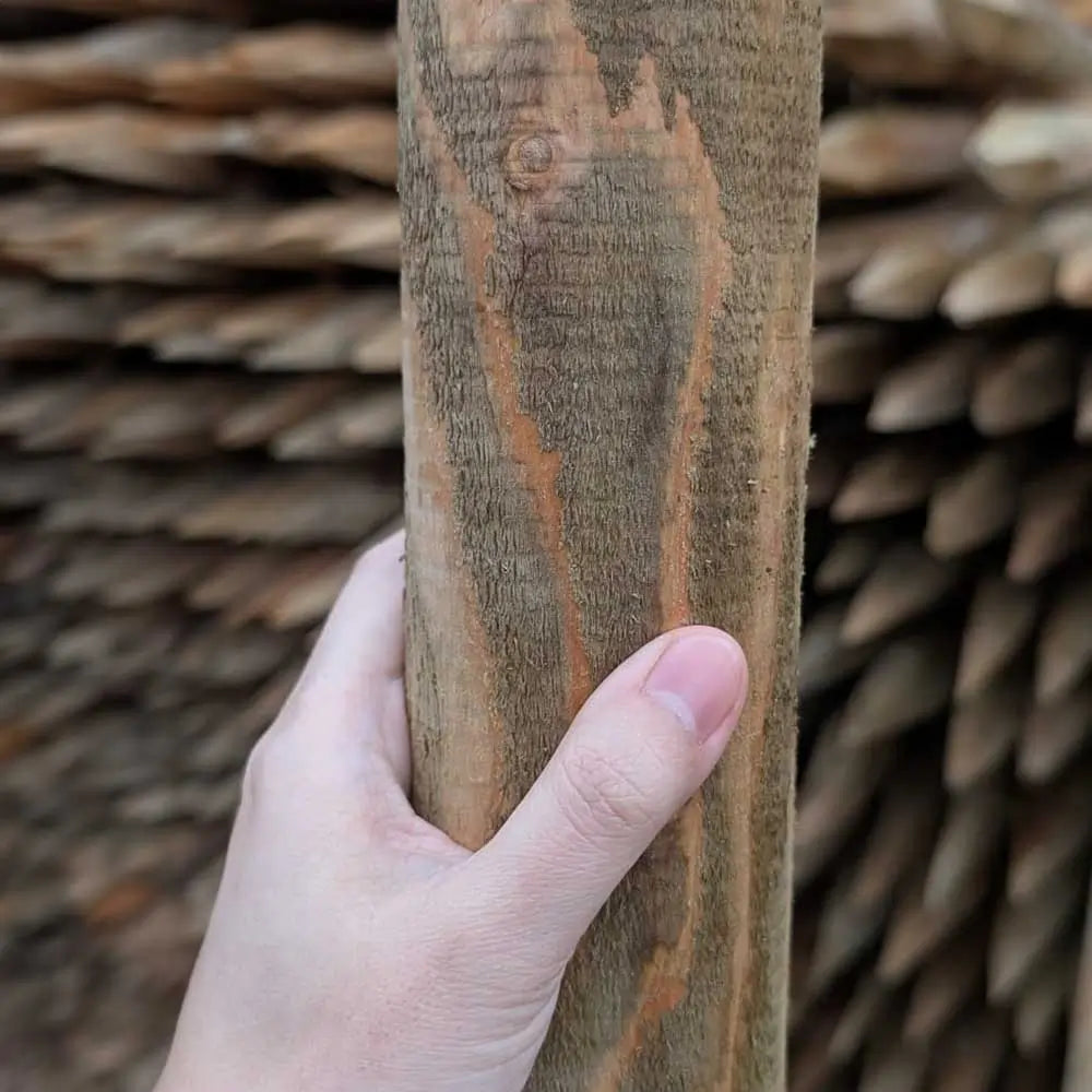 Wooden Fence Post for Fencing, Screening and Hurdles – Woven Wood
