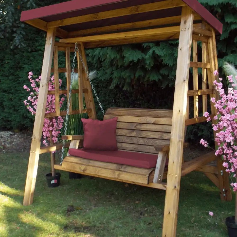 wooden garden furniture Lawn Garden Furniture swing seat Woven Wood