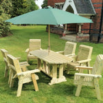 wooden garden furniture outdoor dining table woven wood