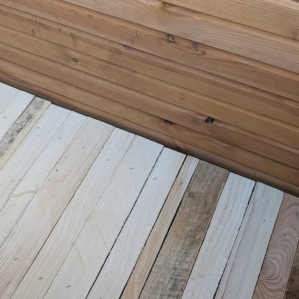 2m Pine Raised Wooden Trellis Planter