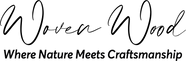 woven wood logo slogan