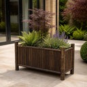 100cm Long Bamboo Trough Planter 5cm Thick