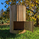 Natural potato barrel to make growing your own vegetables easy